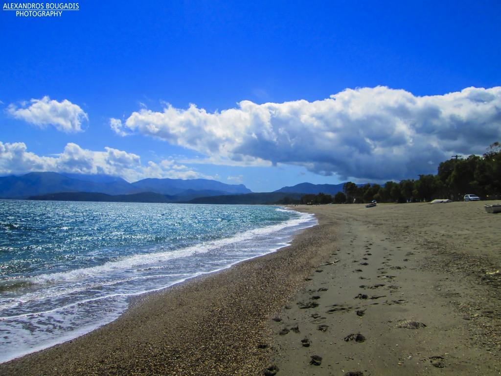 Gythio Seaside Villa Dimitrios - Panoramic View Exterior foto